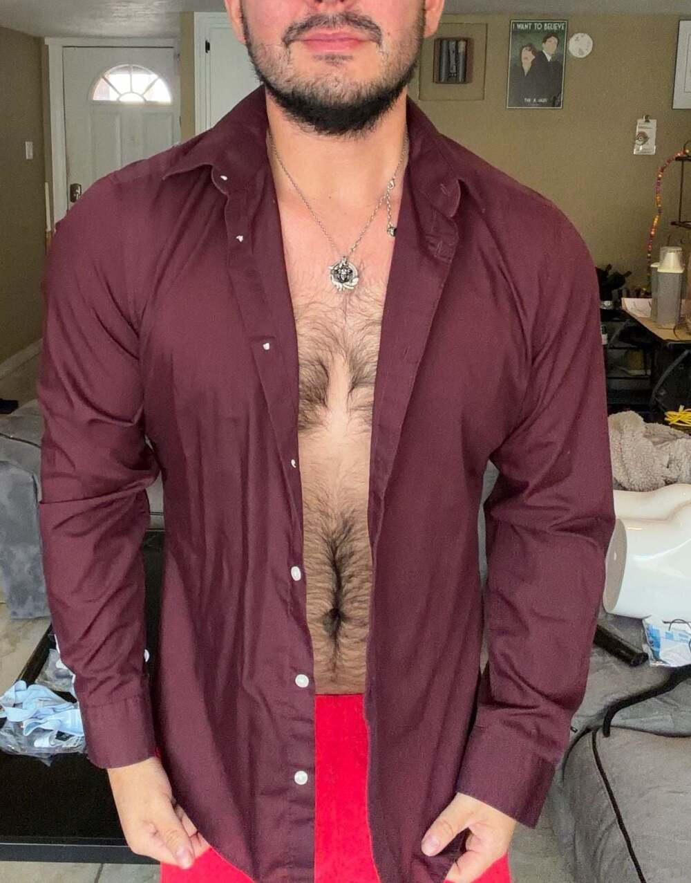 H&M Slim Fit Easy Iron Long Sleeve Shirt